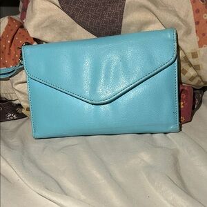 Chic Sky Blue Women's Wristlet